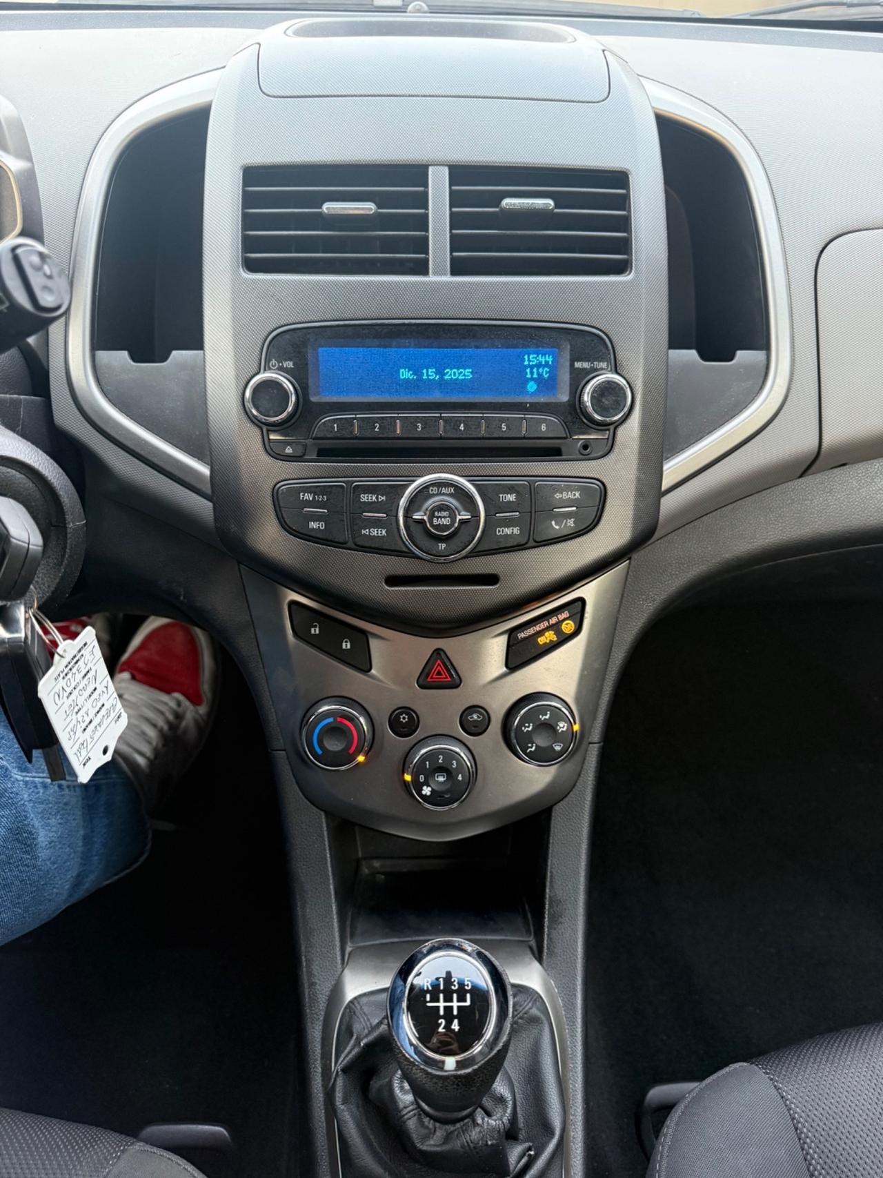 Chevrolet 5porte 1.2 benzina Neopatentati UNIPROPRIETÀ