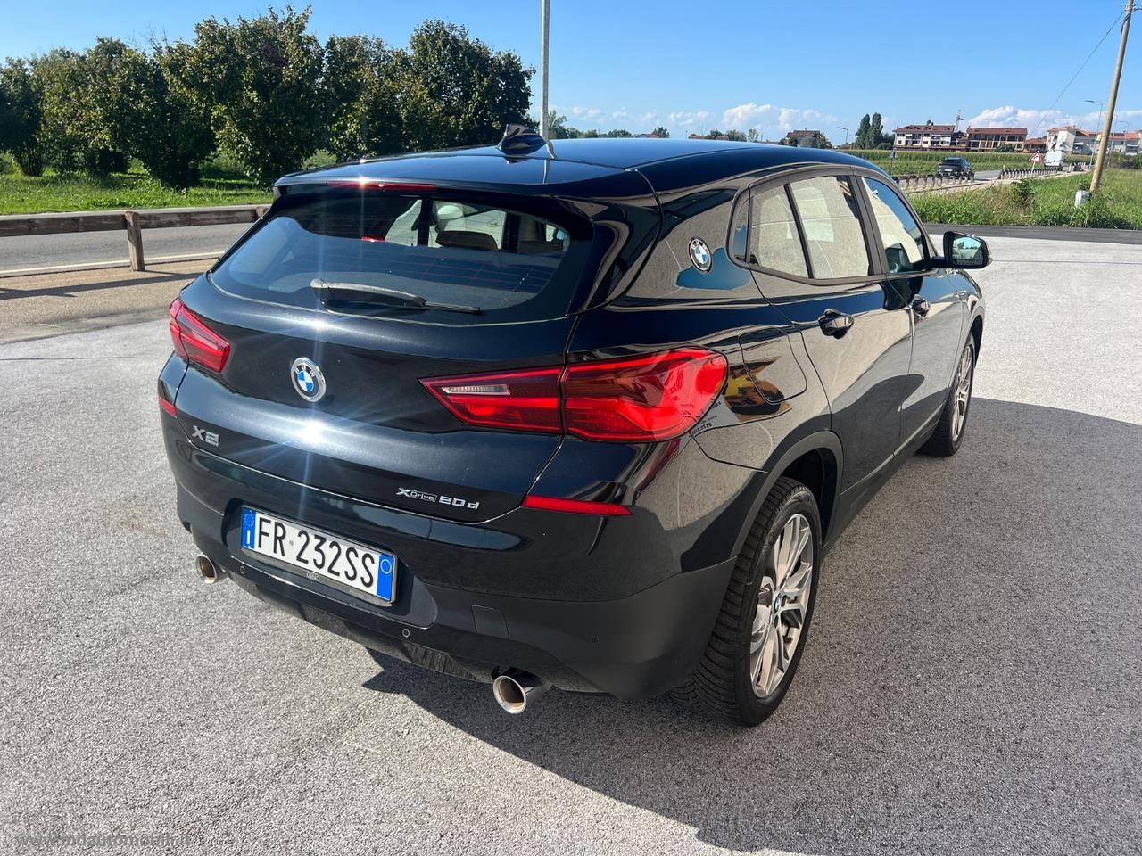 BMW X2 xDrive20d Advantage FARI LED PELLE 18
