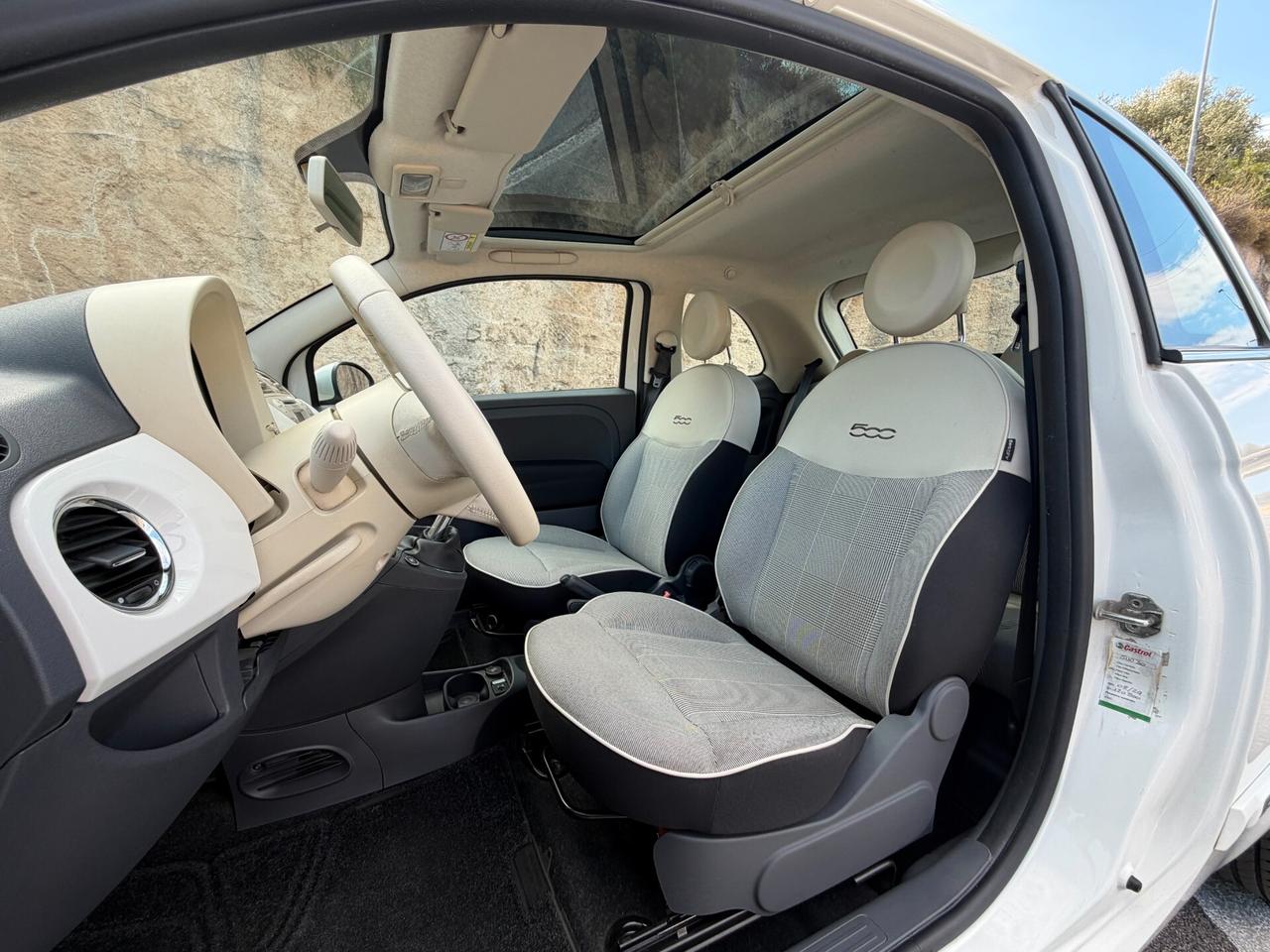 FIAT 500 LOUNGE/1.2 69 CV/TETTO/CERCHI 16"/GPL