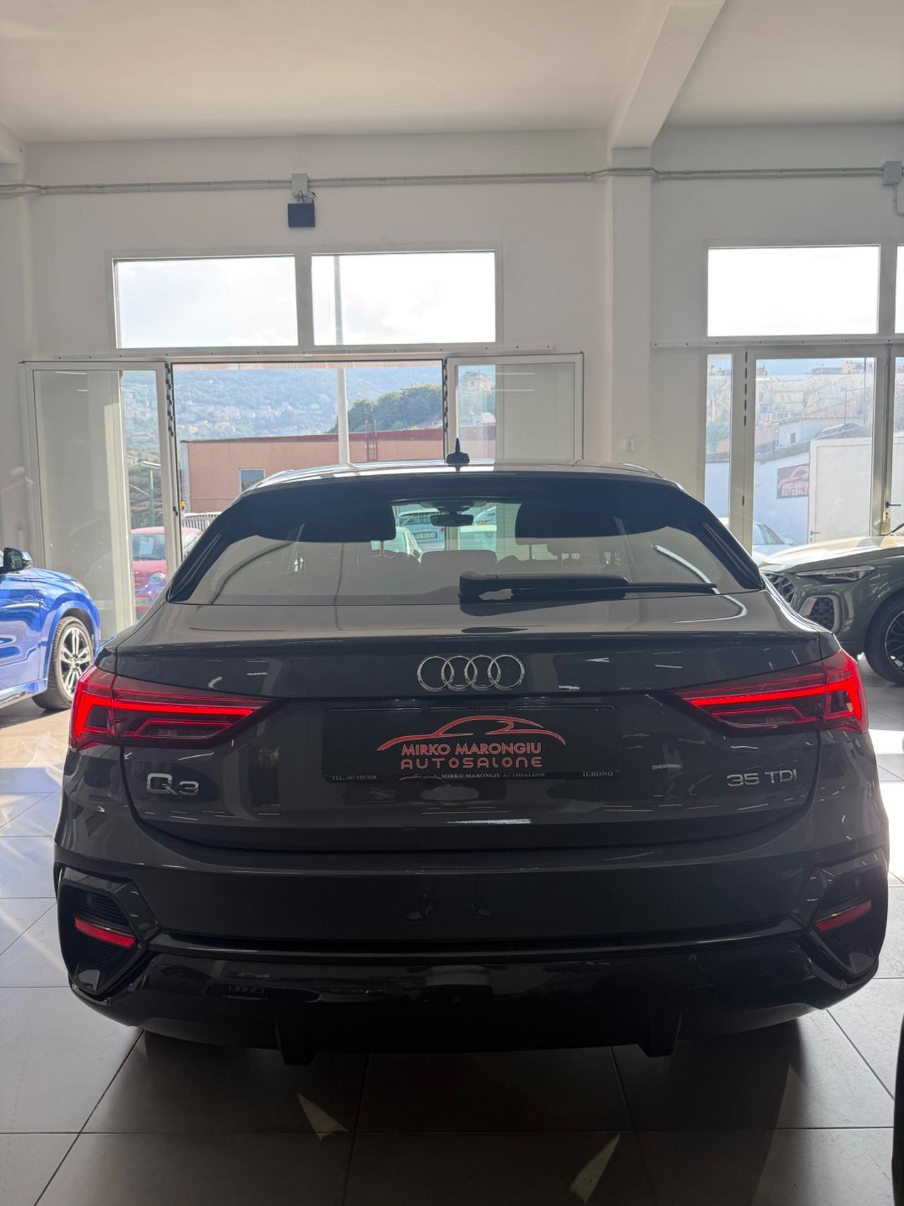 Audi Q3 2.0 150 cv SPORTBACK S line FINANZIABILE