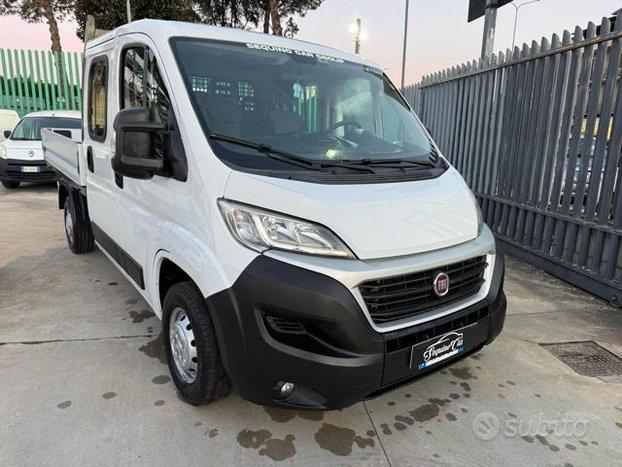 FIAT Ducato DOPPIA CABINA 7POSTI CASSONE FISSO