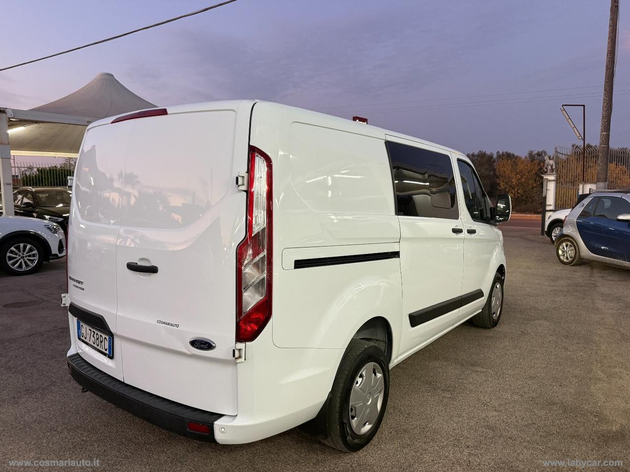 Tran.Cust.300 2.0EcoB.130 DOPPIA CABINA 6 POSTI PASSO MEDIO
