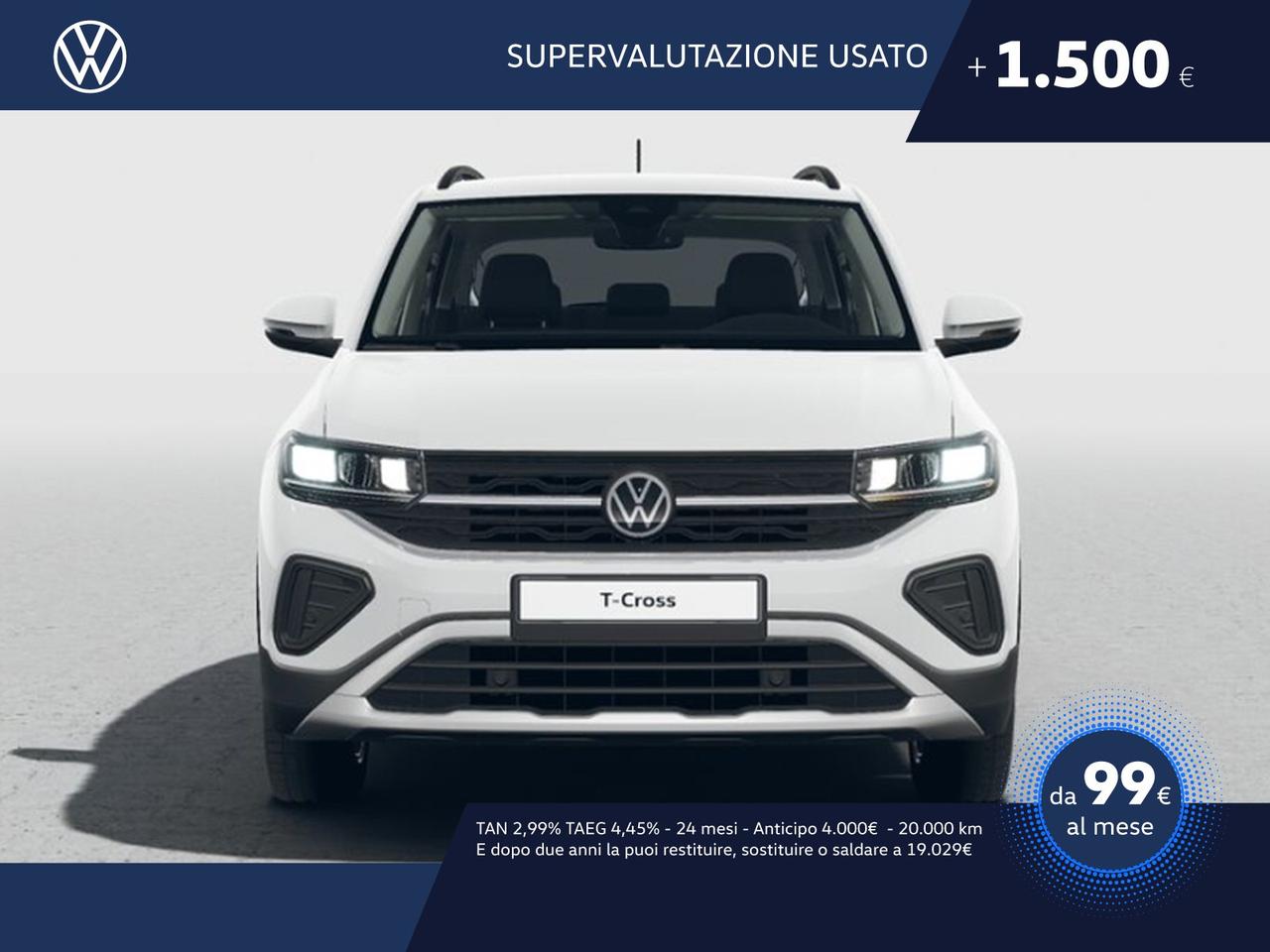 Volkswagen T-Cross 1.0 tsi edition plus 115cv