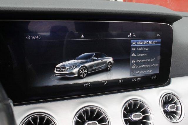 MERCEDES-BENZ E 220 d Auto Cabrio Sport LED