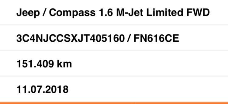 Jeep Compass 1.6 MJT LIMITED