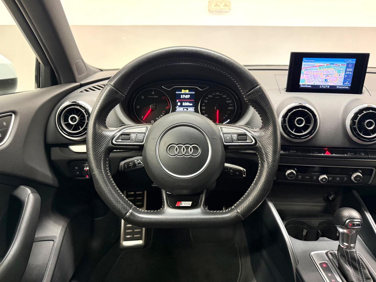 Audi A3 SPB 2.0 TDI 184 CV quattro S tronic S LINE INT EXT