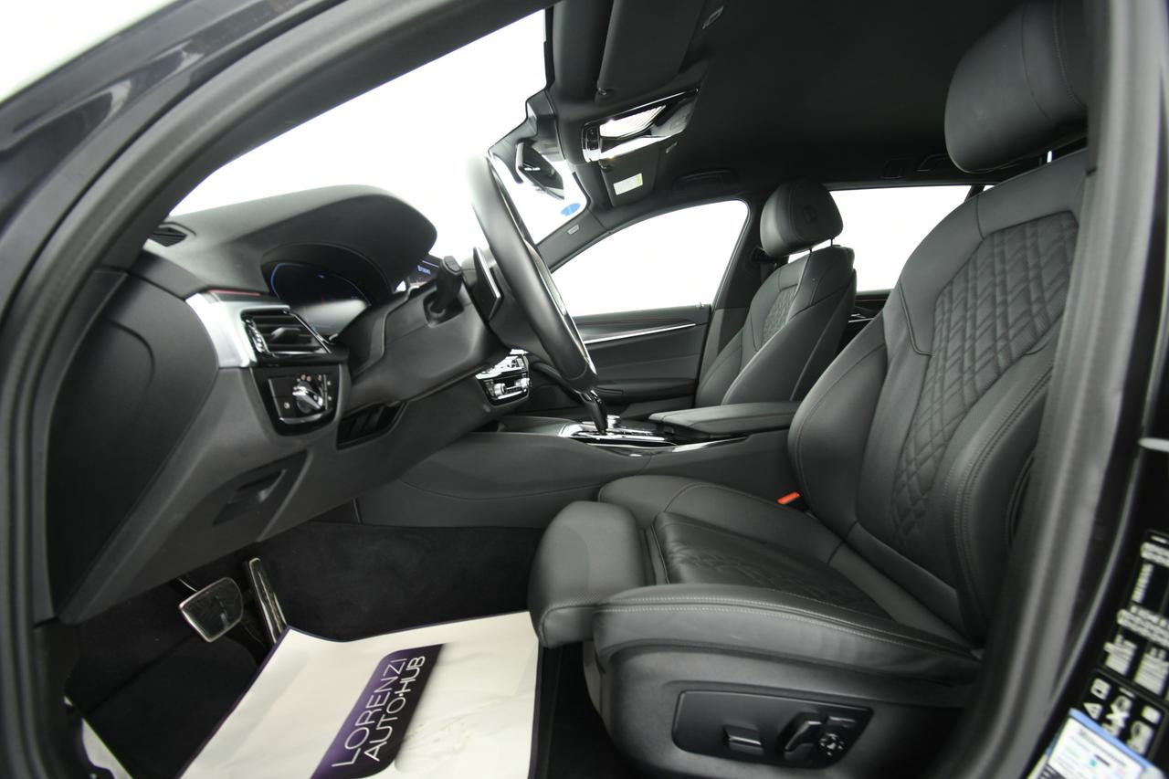 BMW 520d Touring mhev 48V xdrive Msport auto GANCIO TRAINO+CAMERA