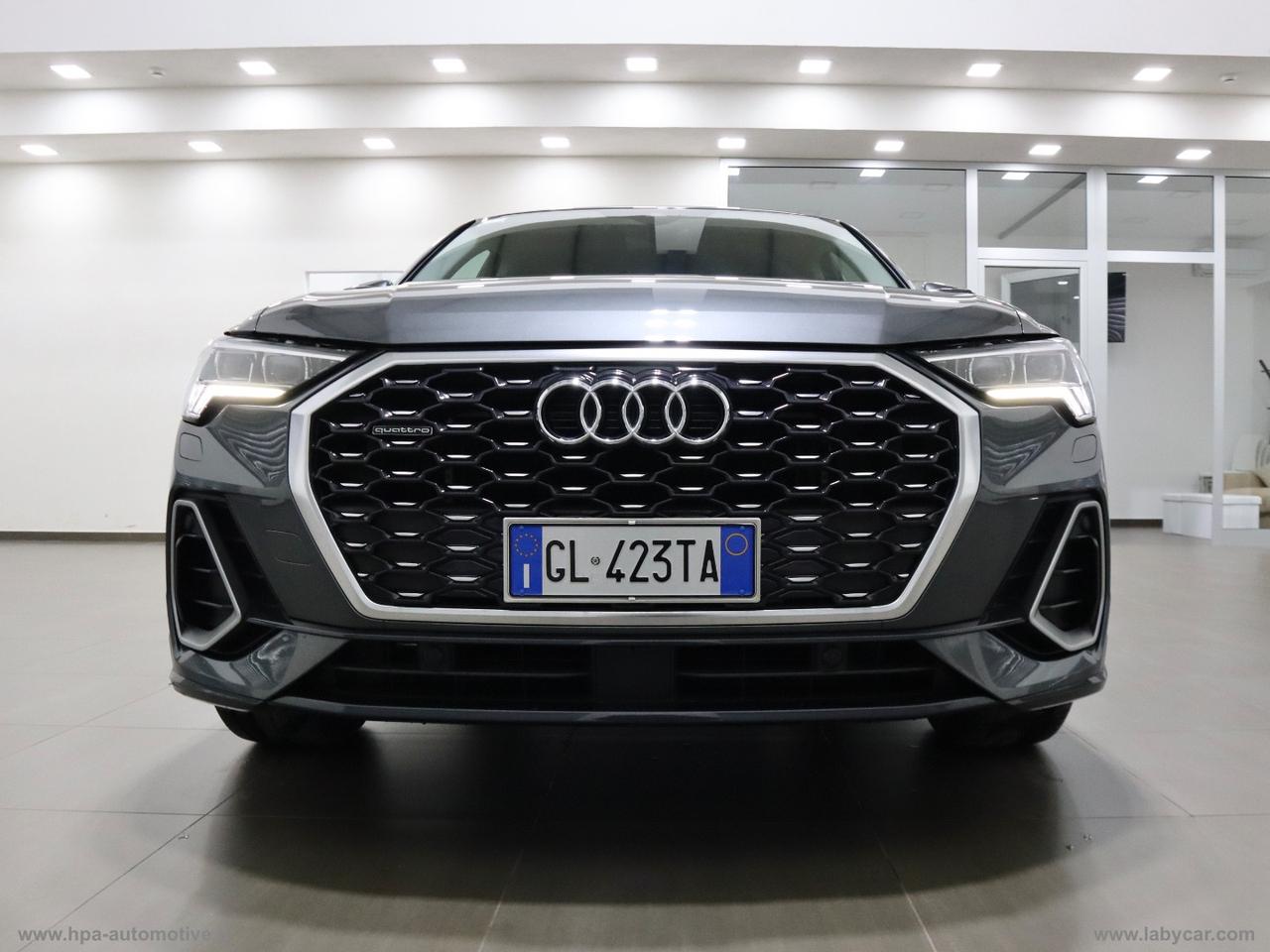 AUDI Q3 SPORTBACK 2.0TDI Quattro S-LINE MATRIX LED NAVI ACC RETROCAMERA