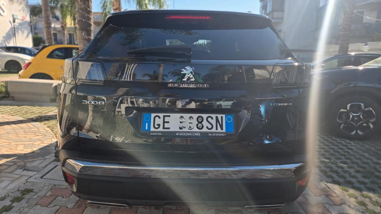 Peugeot 3008 1.6 hybrid4 phev GT Pack 300CV e-eat8 Uff Italy