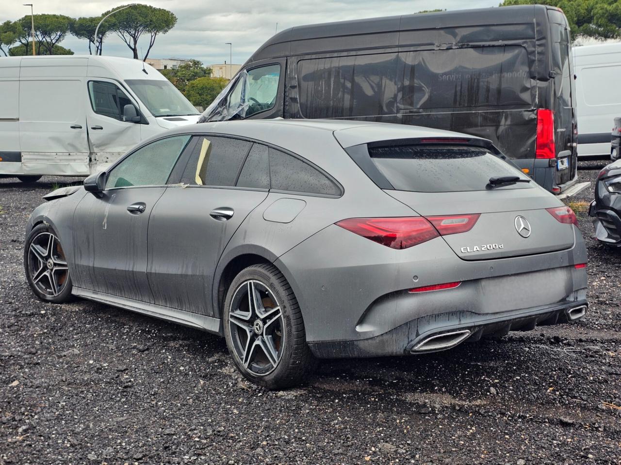 INCENDIATO Mercedes-benz CLA 200 d Automatic AMG Line Premium