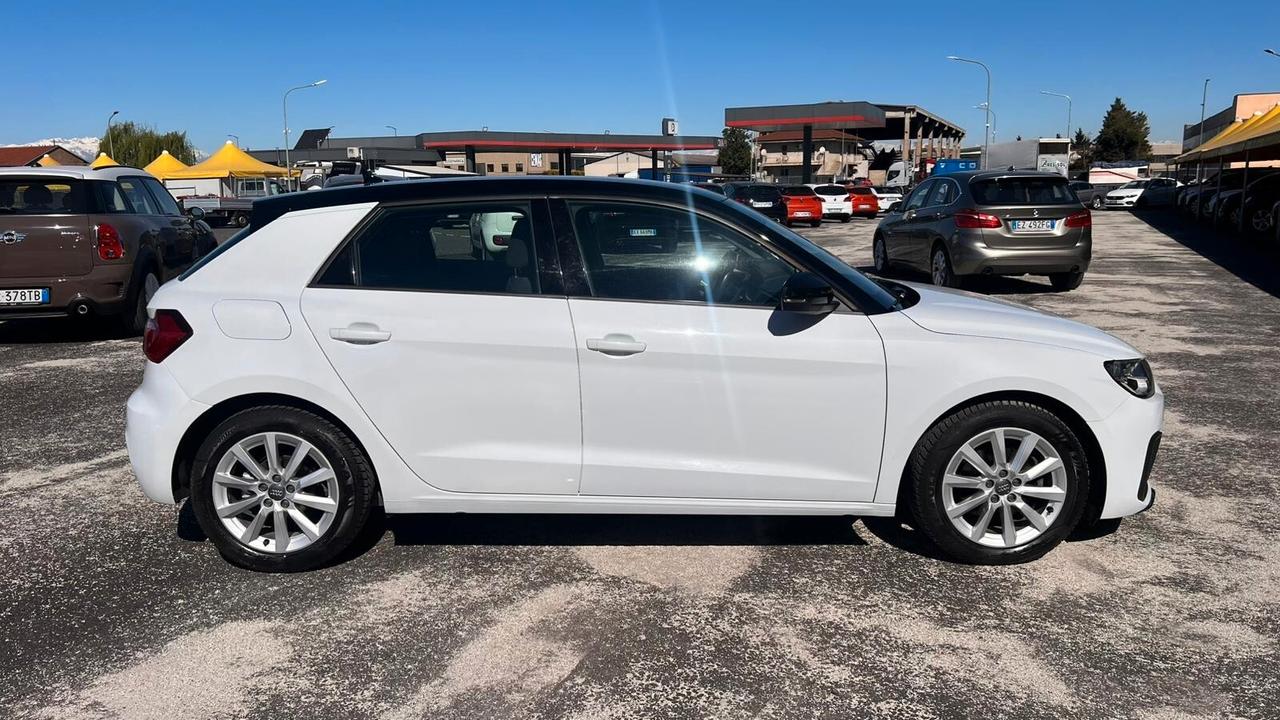 Audi A1 SPORTBACK 30 TFSI Advanced NEOPATENTATI DISTRIBUZIONE NUOVA UNICO PROPRIETARIO