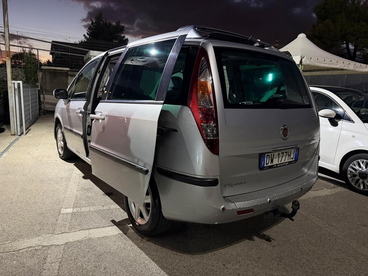 Fiat Ulysse 7post 170cv Tetto aprib.gancio traino