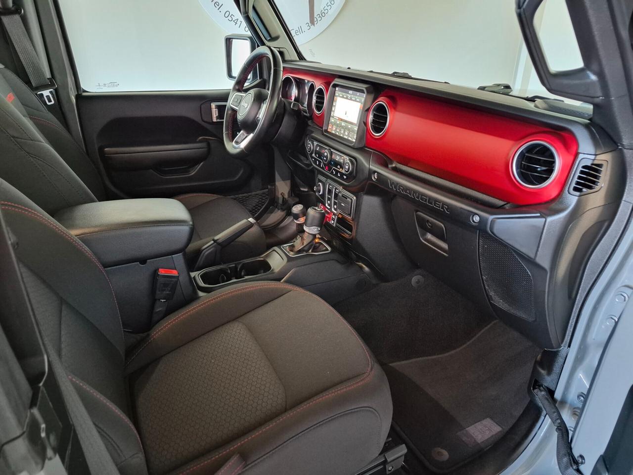 Jeep Wrangler RUBICON 2.0 TURBO BENZINA 4WD 3 PORTE AUTOMATICA TETTO APRIBILE 1 PROPRIETARIO