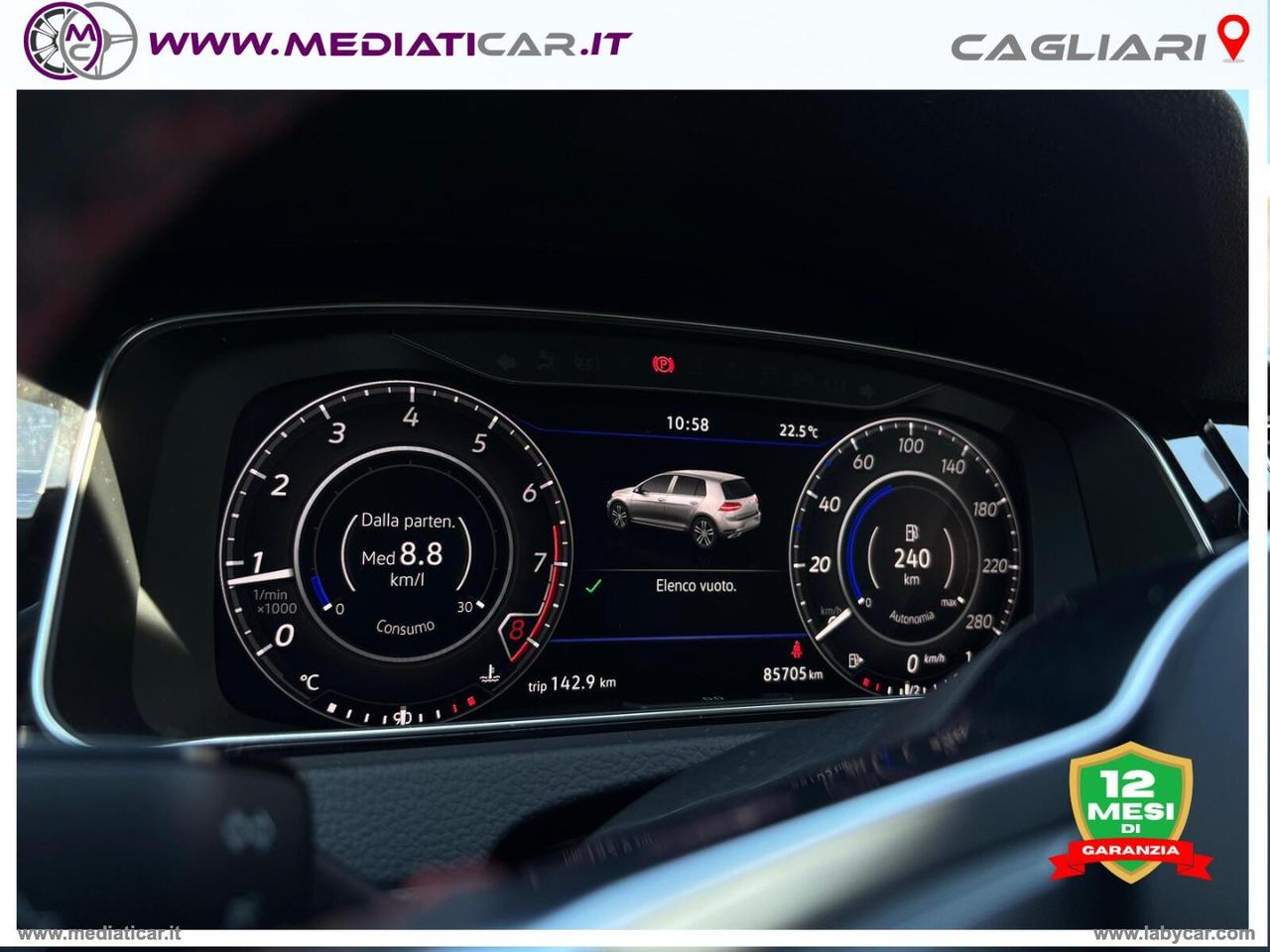VOLKSWAGEN Golf GTI Perf. 2.0 245CV TSI 5p. BMT