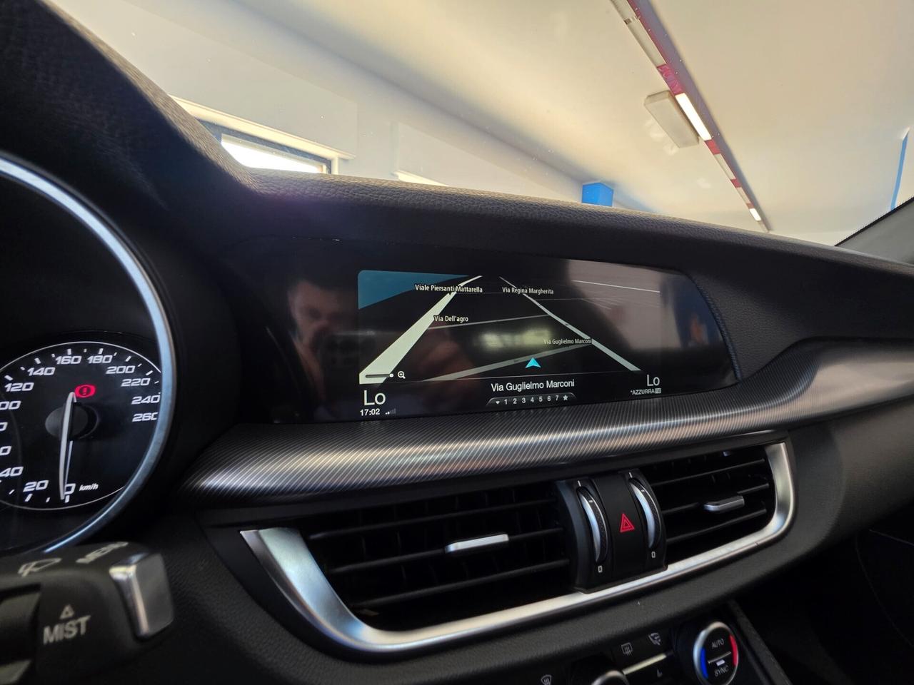Alfa Romeo Stelvio 2.2 210cv Q4 blu misano 2018 FINANZIABILE