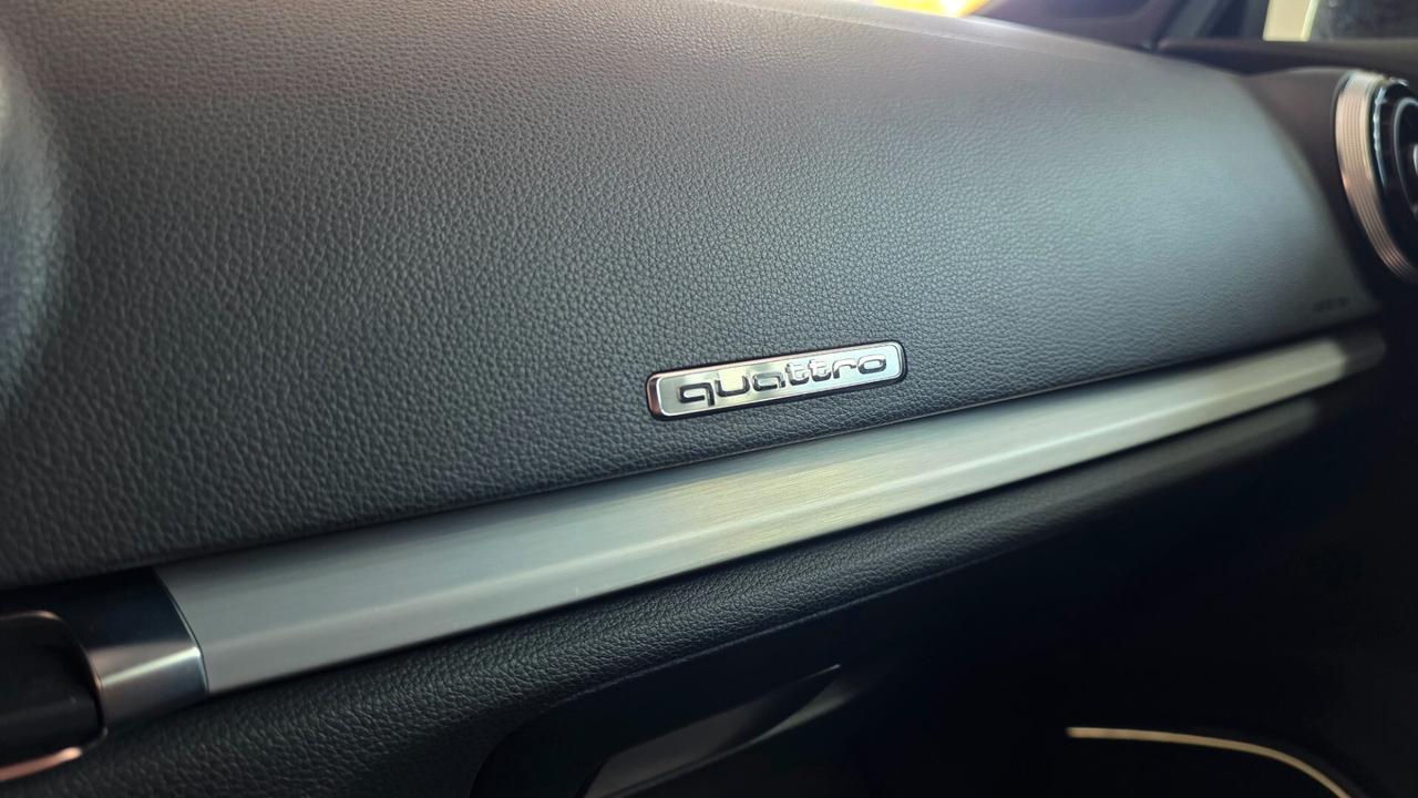 Audi A3 SPB 2.0 TDI 184 CV S tronic S Line quattro TETTO