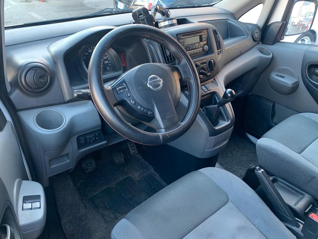 Nissan NV200 doppia porta laterale