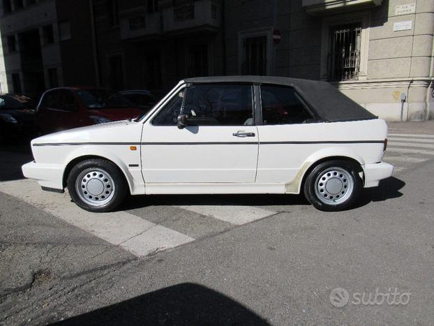 VOLKSWAGEN Golf Cabriolet 1600 GL ISCRITTA ASI-I