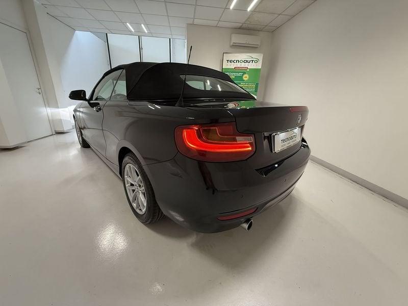 BMW Serie 2 Cabrio 218d Cabrio Advantage Steptronic - prezzo vero senza obbligo di finanziamento