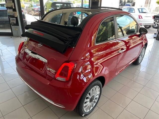 Fiat 500 C 1.0 Hybrid 70 CV KM0 -2024 (Guidabile da Neopatentati!!