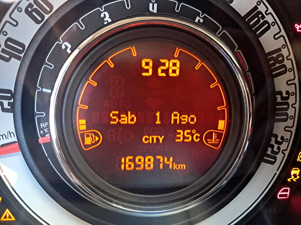 Fiat 500 1.2 Lounge-UNIPRO-NEOPATENTATI-Euro6750-