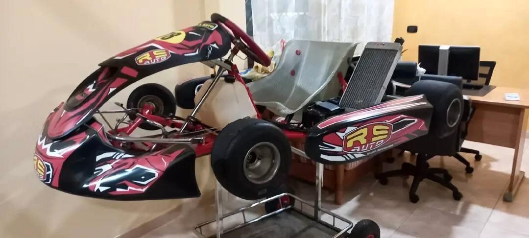 go kart kart 125cc mono marcia con avviamento elettrico