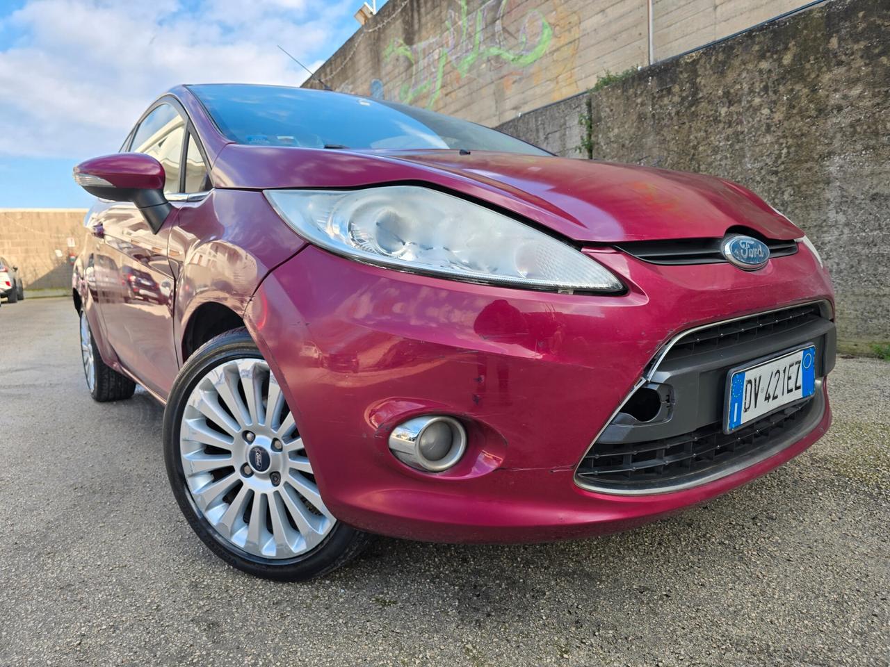 Ford Fiesta 1.2 benz 82 cv full opt nuova 2009