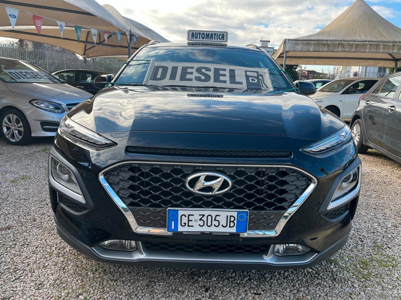 Hyundai Kona 1.6 CRDI 136 CV AUTOMATICO KM CERTIFICATI 2021