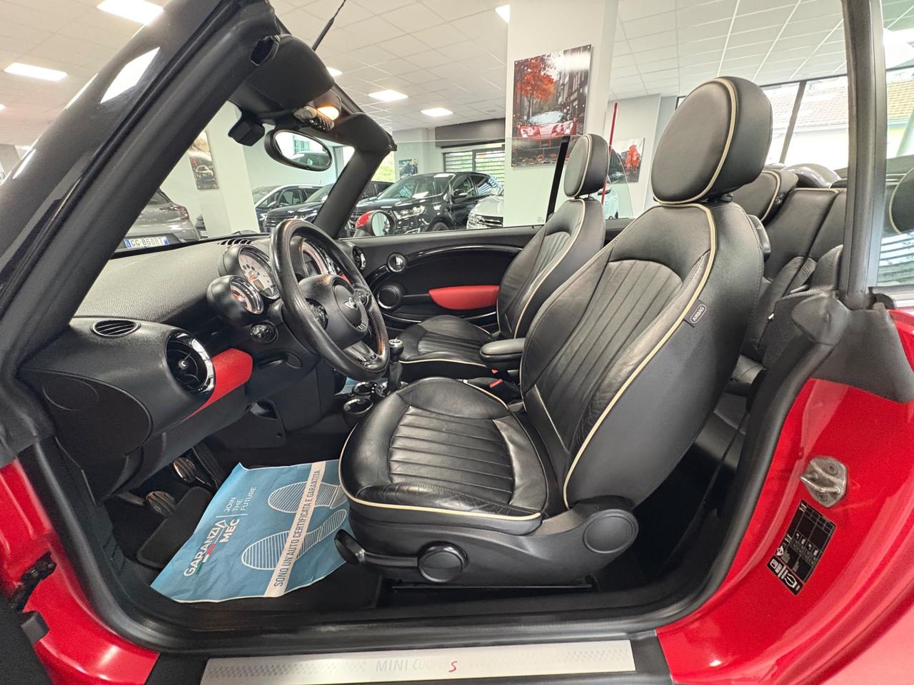 Mini Cooper S Cabrio 1.6 benzina 184cv 2012 km