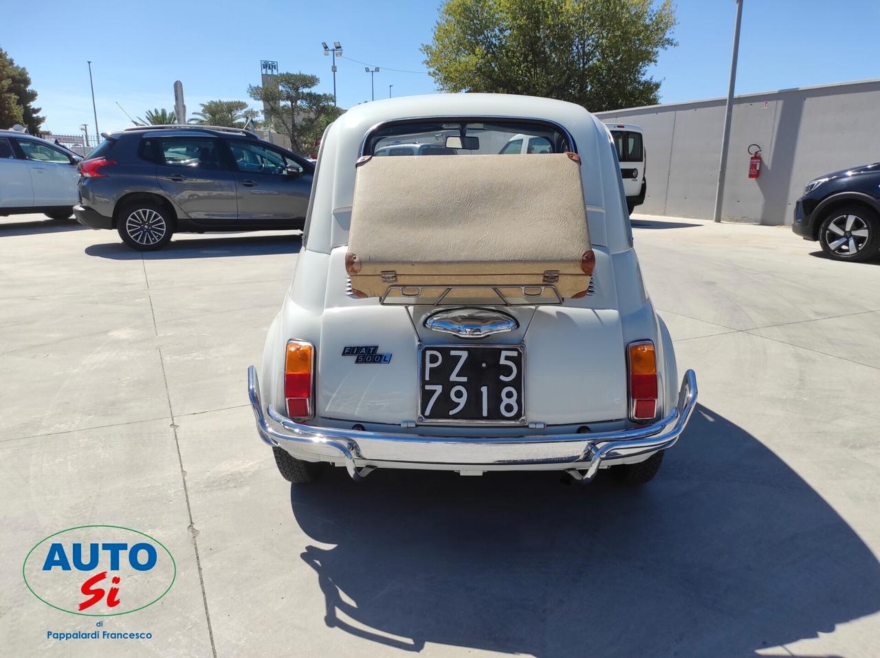 Fiat 500L ANNO 1971 - ISCRITTA ASI - CARTA ORO