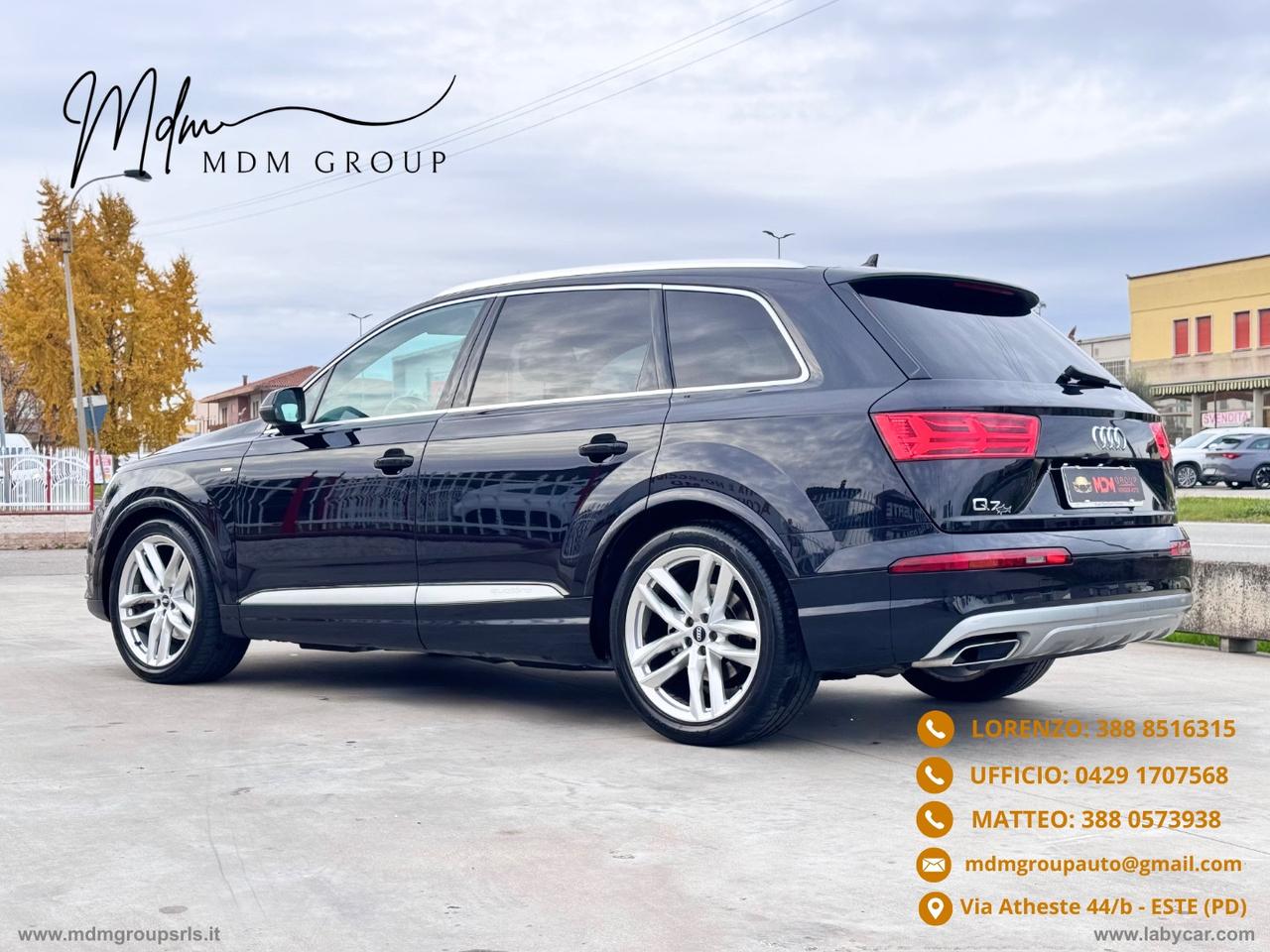 AUDI Q7 3.0 TDI 272 CV quattro 4RUOTE STERZANTI S-LINE PLUS
