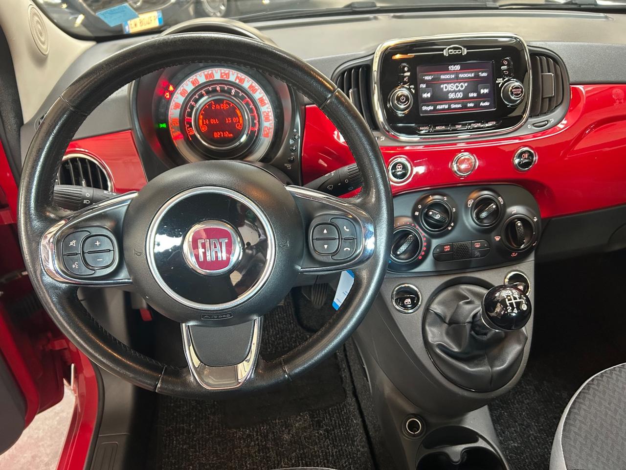 Fiat 500 1.2 69cv Lounge euro6 solo 80.000km