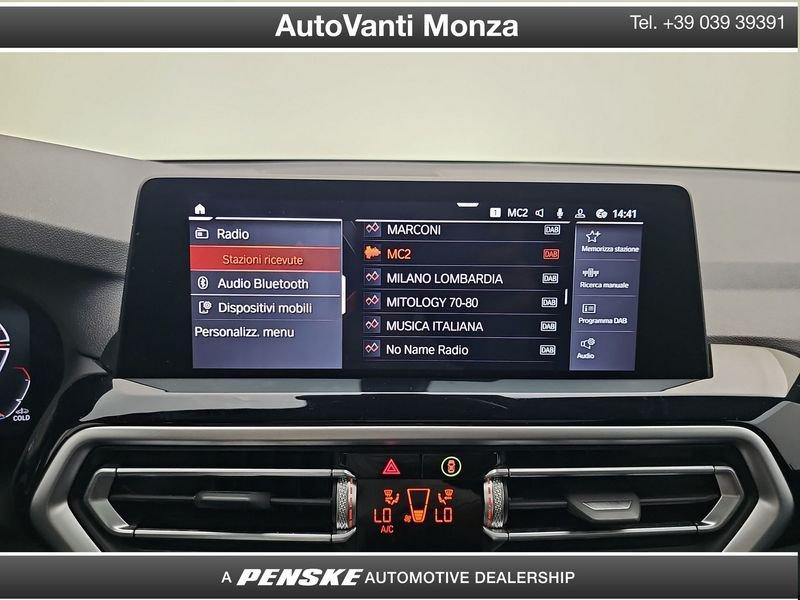 BMW X3 X3 xdrive20d mhev 48V Msport auto