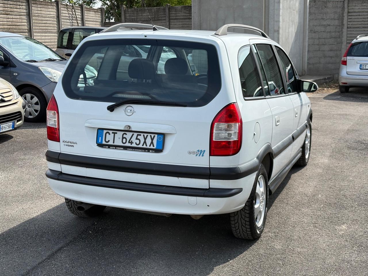 Opel Zafira 1.6 16V 7 POSTI Metano