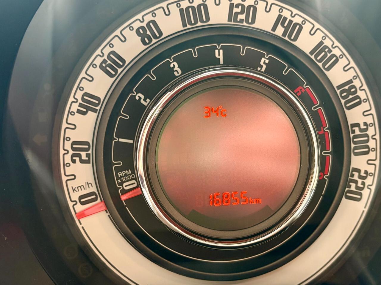 Fiat 500 1.0 Hybrid Connect "SPORT-16.000KM"-'22