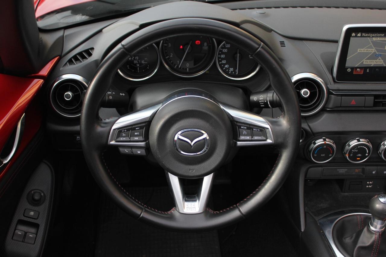 Mazda MX-5 1.5L SPORTLINE 130CV SEDILI SPORT PELLE NERA