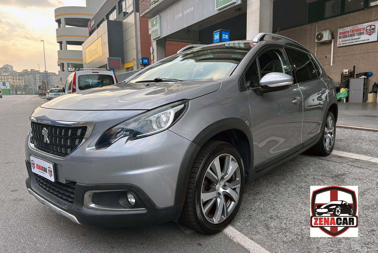 Peugeot 2008 BlueHDi 100 CV Black Matt 2 Proprietari Retrocamera Grip Control