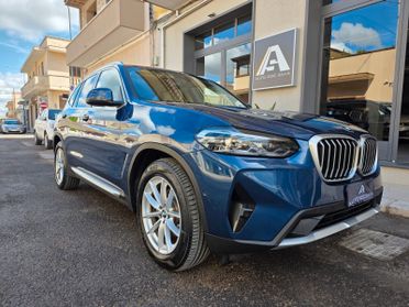 Bmw X3 2.0 190 Cv X-Drive 48 V Mhev+Pelle Totale+Retrocamera...