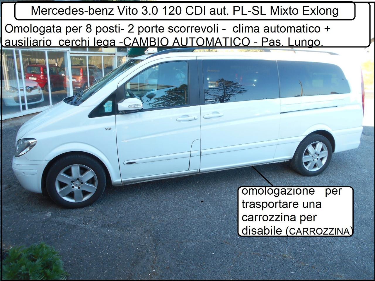Mercedes-benz Vito 3.0 120 CDI aut. PL-SL Mixto Exlong