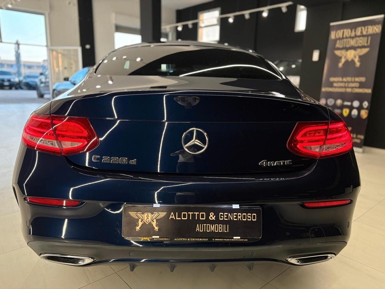MERCEDES C 220D 4Matic Coupé AMG Premium TETTO