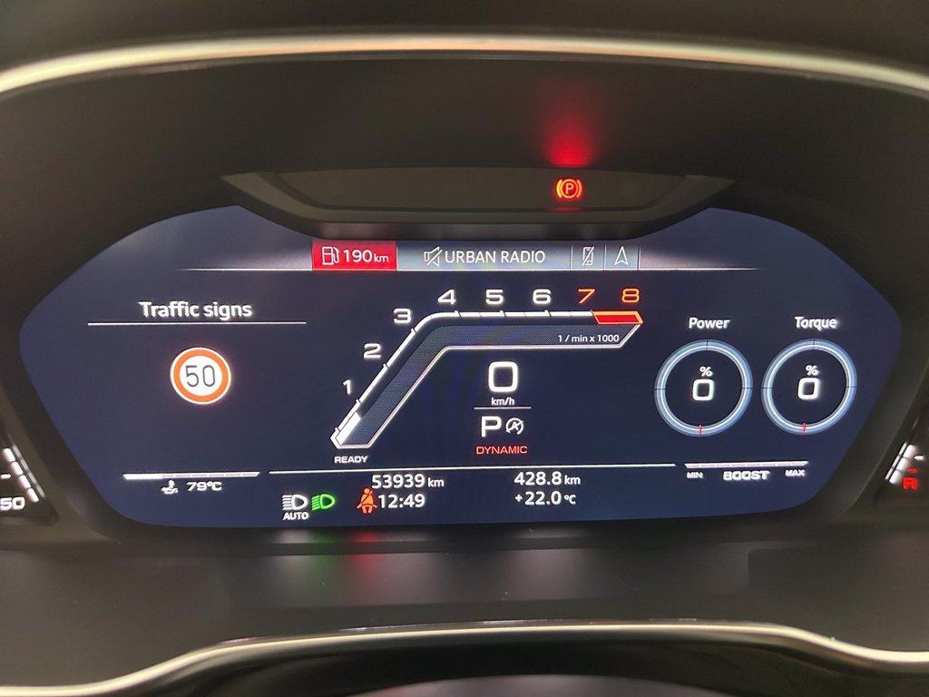 AUDI Q3 sportback rs 2.5 quattro s-tronic del 2020