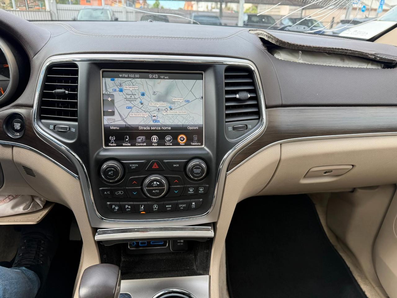 Jeep Grand Cherokee 3.0 V6 250 CV Multijet II Overland ! INCIDENTATO !