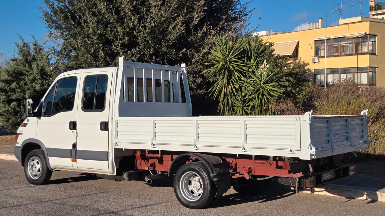 Iveco daily 35 C 13 doppia cab. 7 posti Ribaltabile trilat.