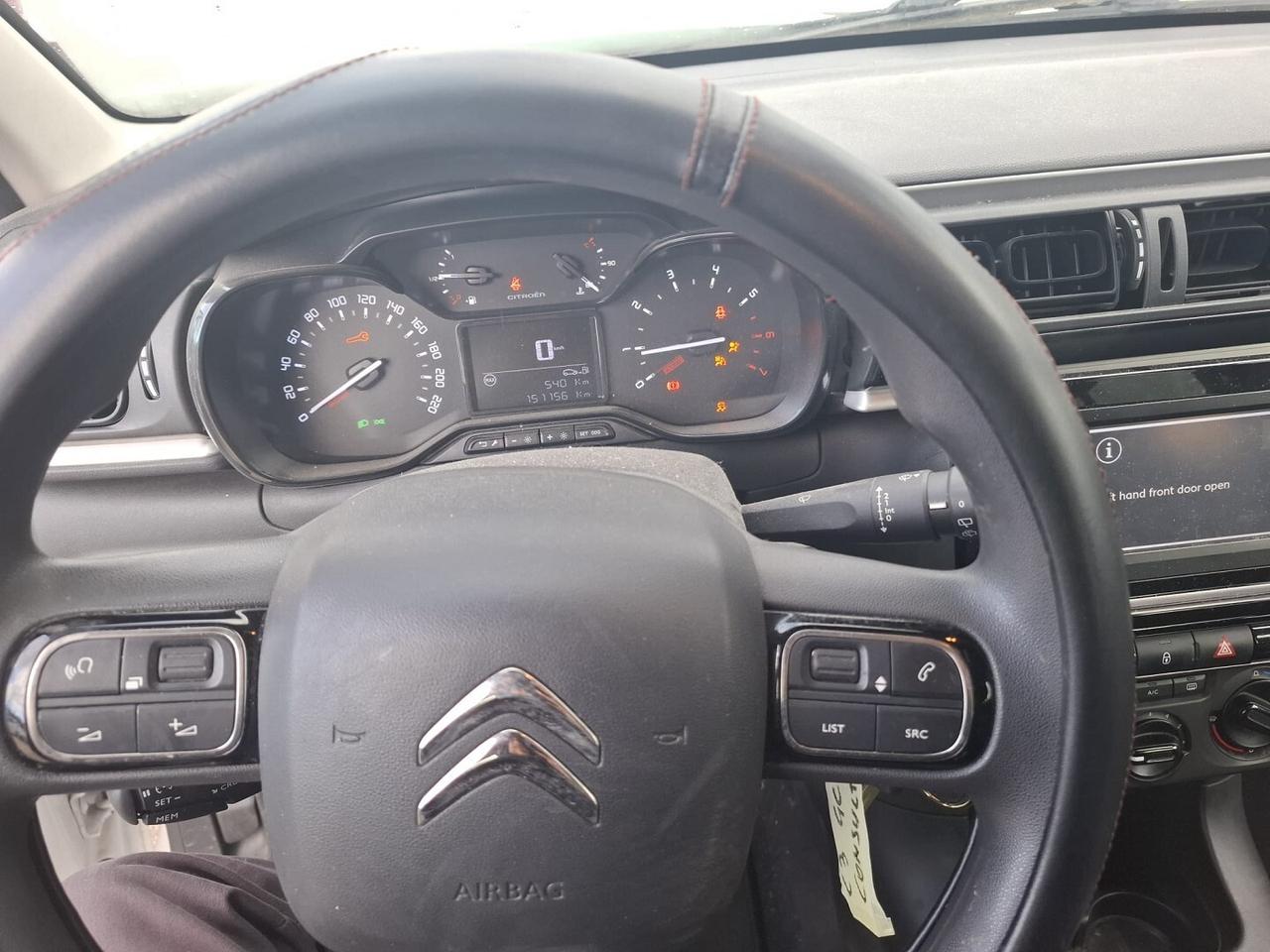 CITROEN C3 2020 VAN DIESEL SINISTRATA VA IN MOTO