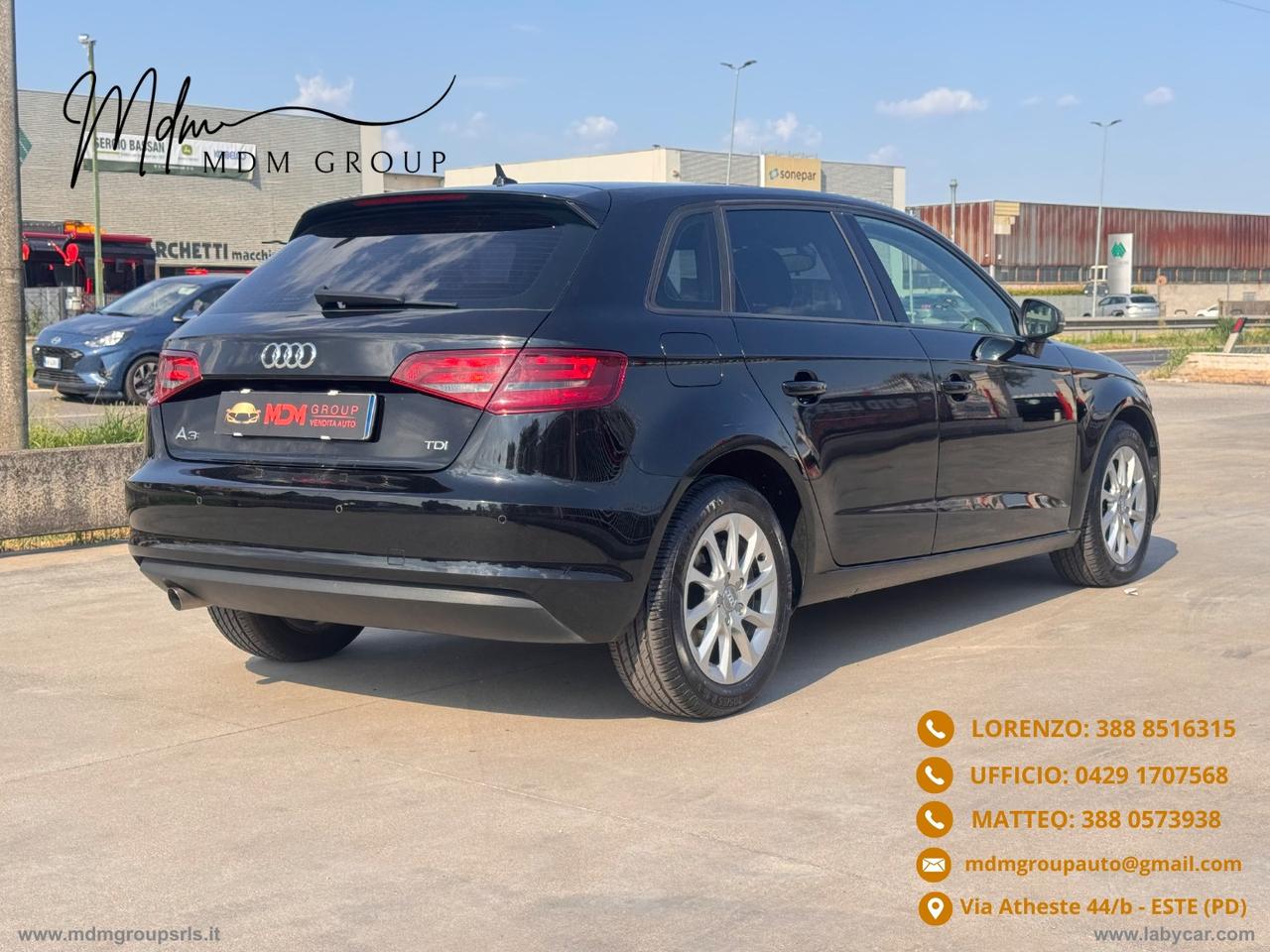 AUDI A3 SPB 1.6 TDI clean diesel Attraction OK NEOPATENTATI