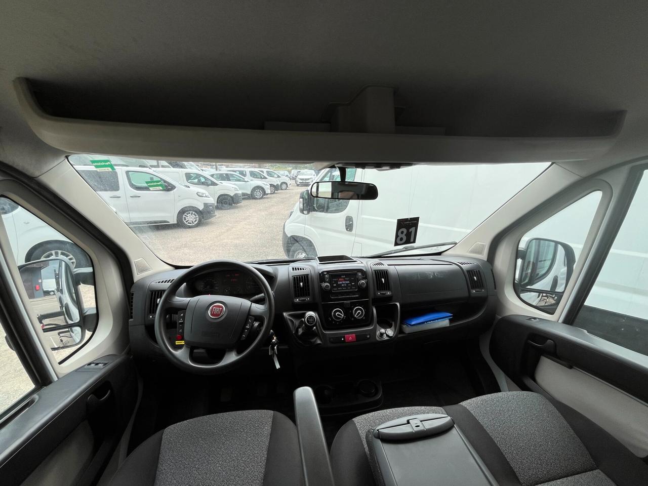 FIAT DUCATO MAXI 35 doppia cabina 7 Posti - CASSONE FISSO E GRU Fassi
