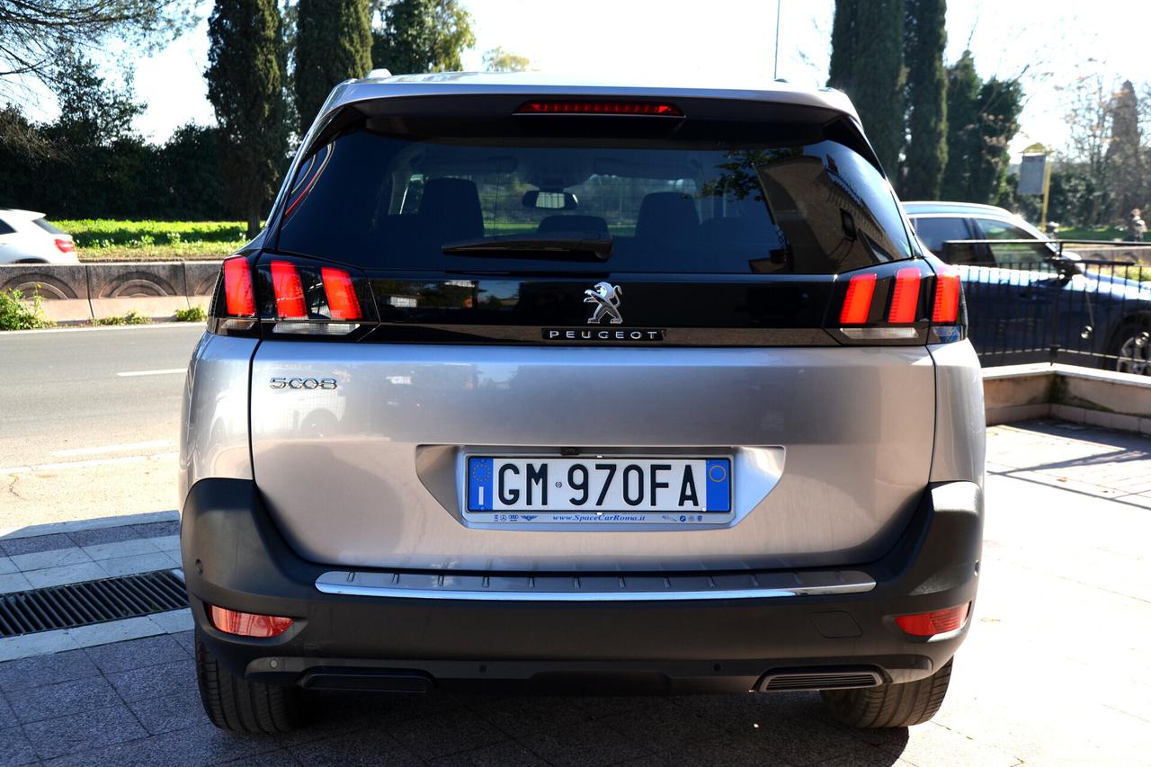 Peugeot 5008 1.5 HDi 130CV 7POSTI AUT.+NAV+LED+RCAM+PELLE+PDC
