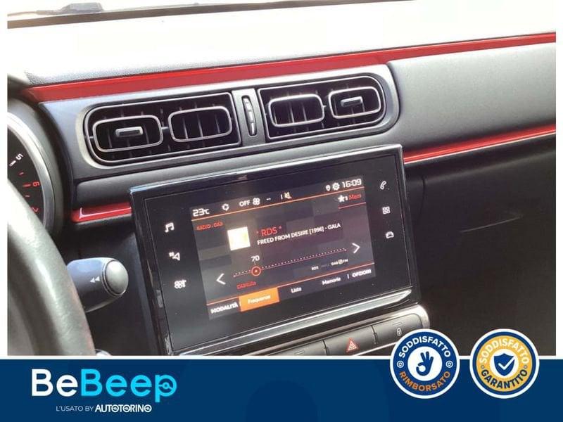 Citroën C3 1.2 PURETECH SHINE S&S 83CV NEOPATENTATI MY18