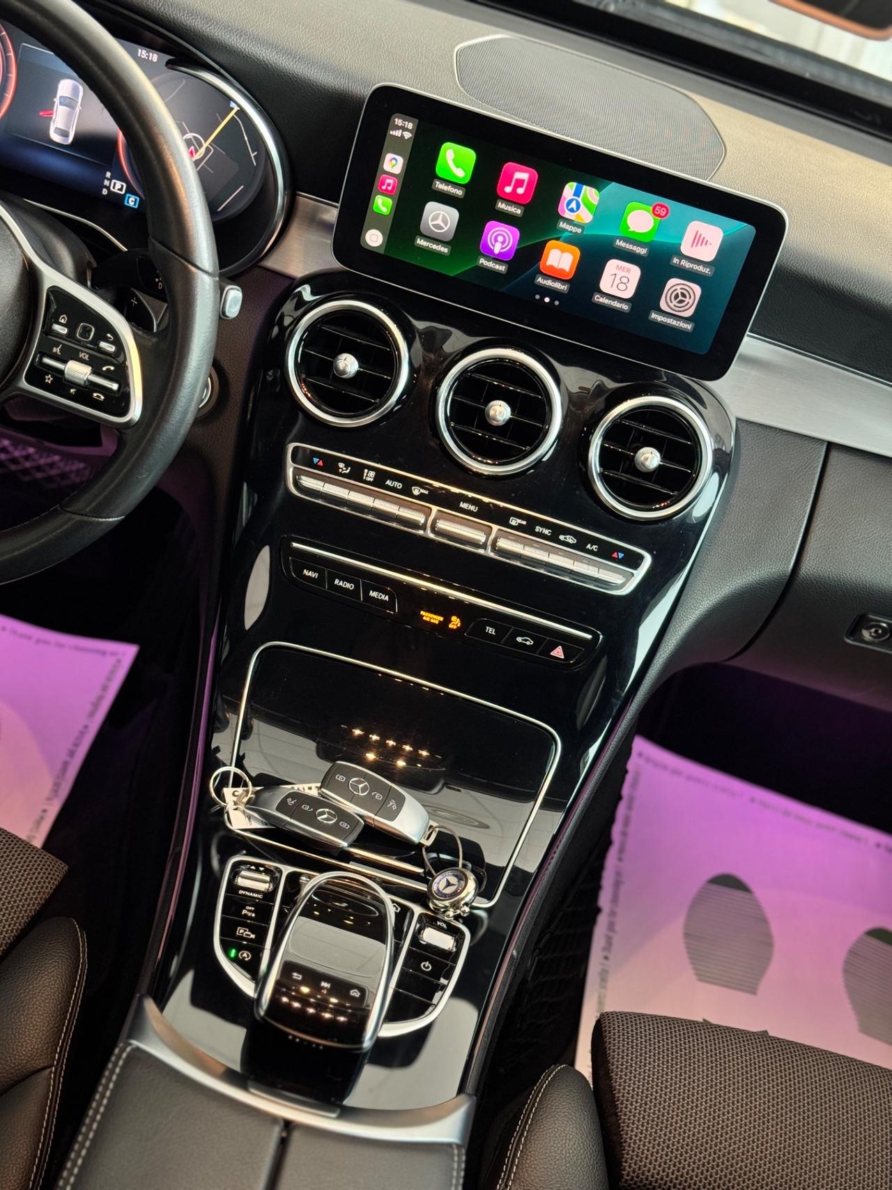 Mercedes C 220d Auto Premium AMG MULTIBEAM LED