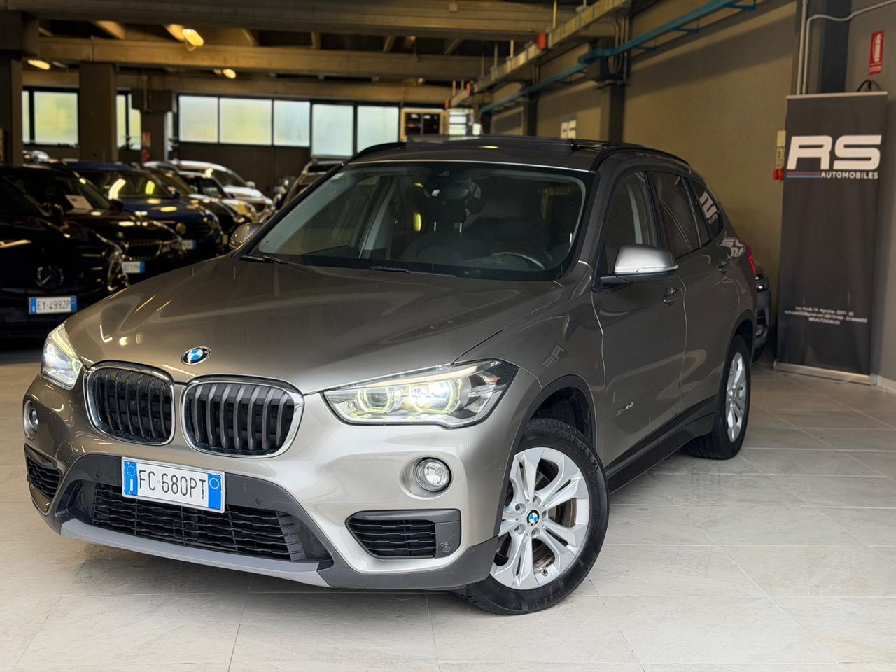 Bmw X1 18d ADVANTAGE EU6B TETTO KMCERT UNICOPR GARANZ